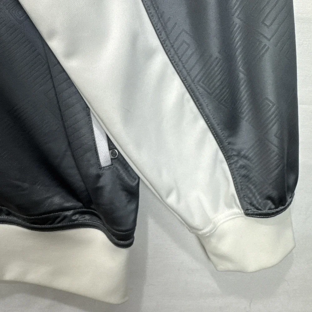Nike Air Jordan XI Retro Knit Full Zip Jacket Cool Grey 11 Gray XXL Dri Fit - Picture 5 of 13